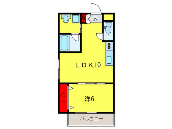 シティ－コ－ト北瓦町Ⅱの物件間取画像